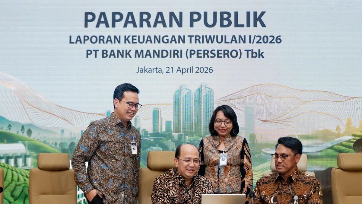 Bank Mandiri Raih Laba Spektakuler Kuartal I 2026