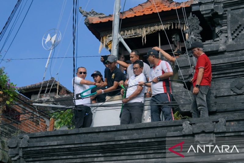 Penertiban Kabel di Badung, Upaya Mempercantik Bali